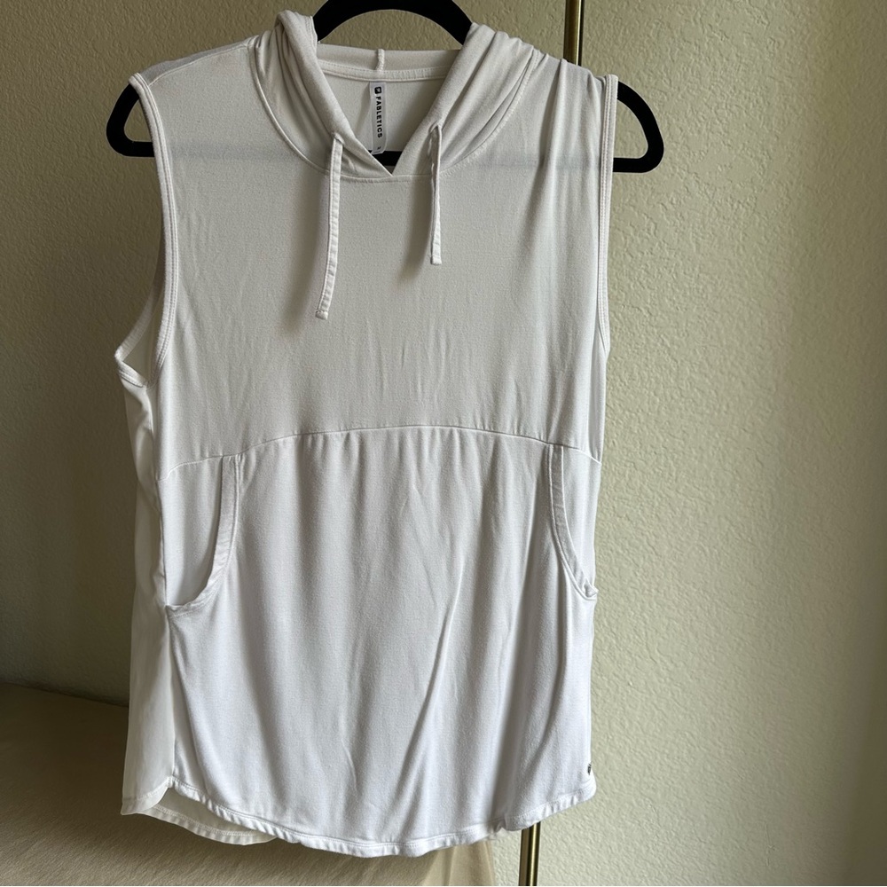 Fabletics White Rina Sleeveless Pullover - Picture 3 of 7